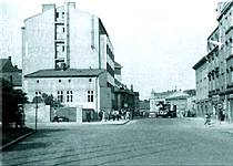 Průhled z Komenského náměstí 1962