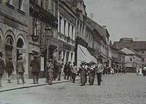 Západní část z počátku 20.století - tady někde byla restaurace U Boháčků ( později ? )