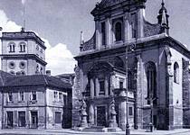 Arciděkanský kostel Nanebevzetí Pany Marie 40.léta minulého století