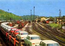 Hlavní nádraží kol. r.1960
