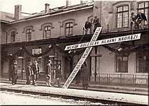 Hlavní nádraží 1945