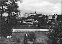  Pohled od řeky Jizery. Děkuji panu Studničkovi.