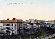 Areál nemocnice v roce 1917