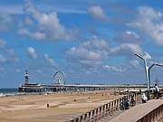 Scheveningen v Haagu, Holandsko - pláž