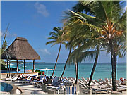 Mauricius, Ambre Resort & Spa, pláž u baru Koral