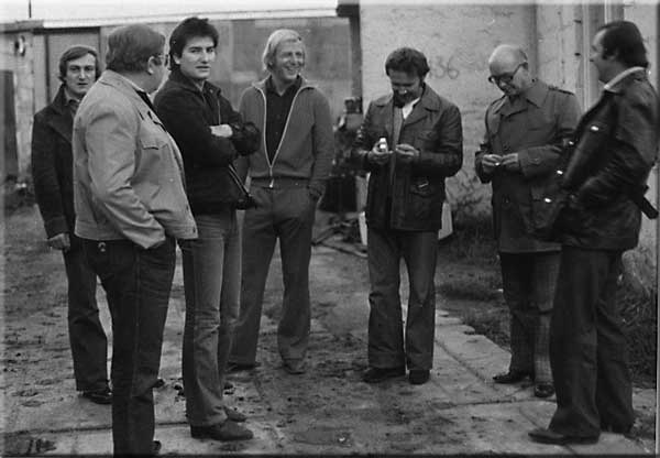Osevanka Bezno - Porada před soutěží 1979