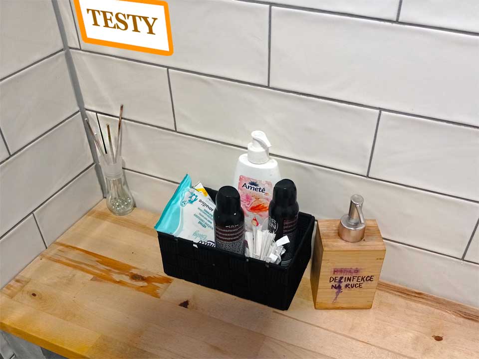 Testovací a hygienická sada 