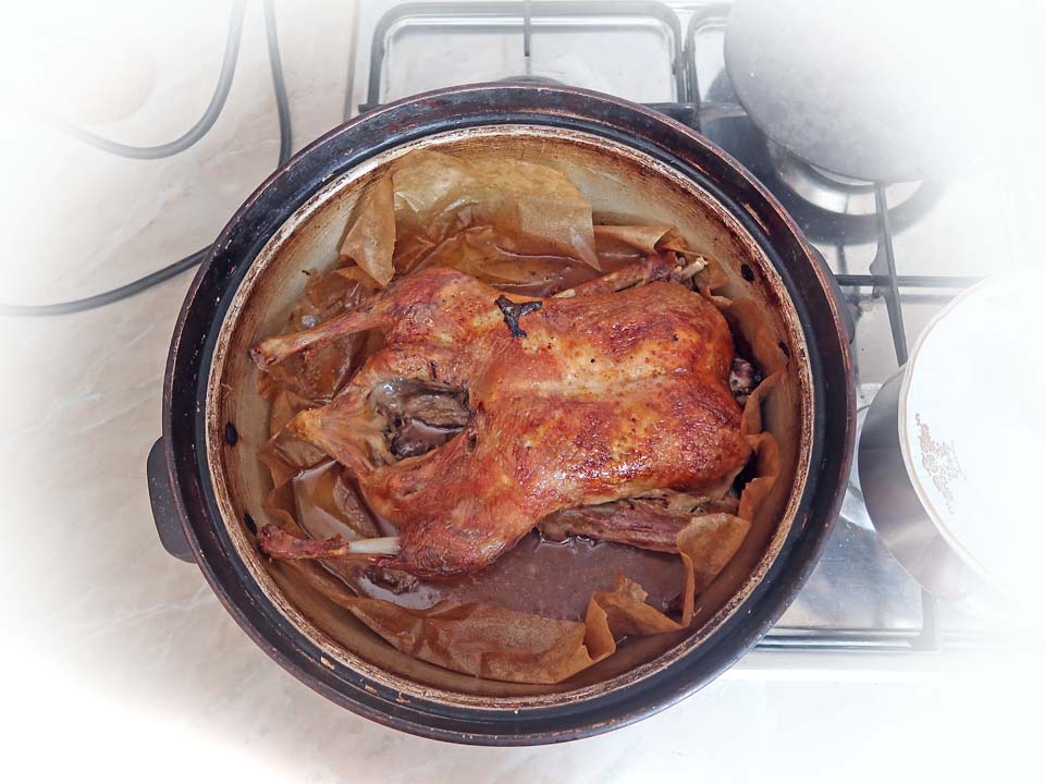 Kachnička pečená