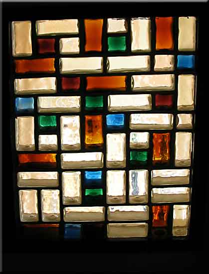 Luxferová vitráž 