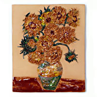 Slunečnice. Motiv Vincent Van Gogh