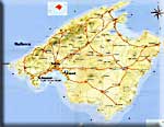 Mallorca - mapa