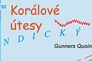 Korálové útesy jsou skoro kolem celého ostrova