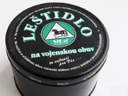 Leštidlo na vojenskou obuv