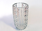 Váza z litého skla