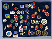 Sada odznaků do klopy saka