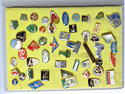 Sada2 odznaků do klopy saka