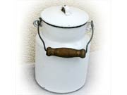 Bandaska na mléko smaltovaná