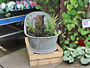 Pozinkovaná sedací vana