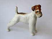 Porcelánový foxteriér z Čajky