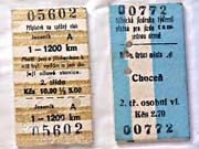Jízdenky na vlak