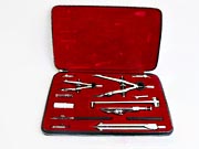 Jedenáctidílná sada rýsovacích kružítek