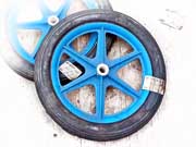 Kolečka k ručnímu vozíku Rapid IV