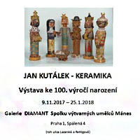 Jan Kutálek - Pozvánka na výstavu