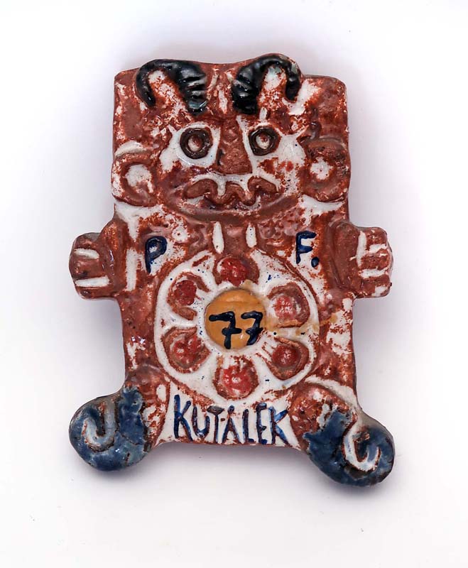 Skřítek s kytičkou - pf 77