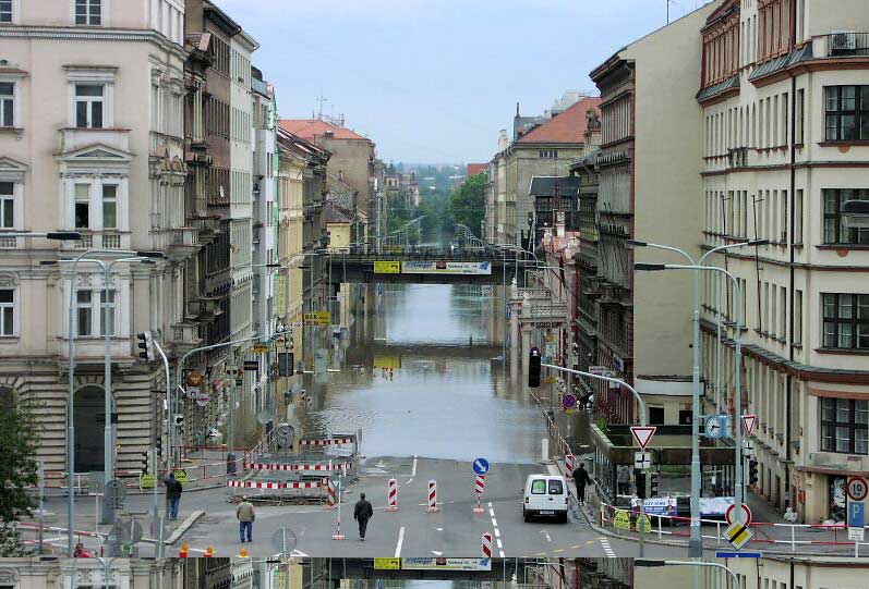 Povode v Praze 14.8.2002