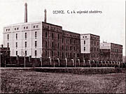 Dejvice - kasárna 1915