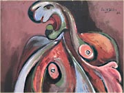 Obraz - Žena v křesle 1936