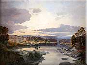 Václav Radimský, Krajina na Dunaji