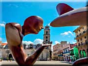 foto Jiří Junek - Plaza San Francisco, Havana, Kuba