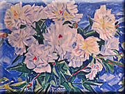 Václav Špála - Bílé pivoňky