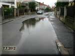 Ulice Parautist dne 7.7.2012