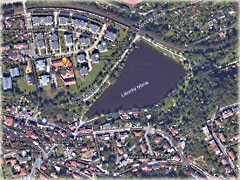 Leteck mapa Liboku